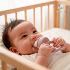 Silicone baby popsicle molds in pastel colors