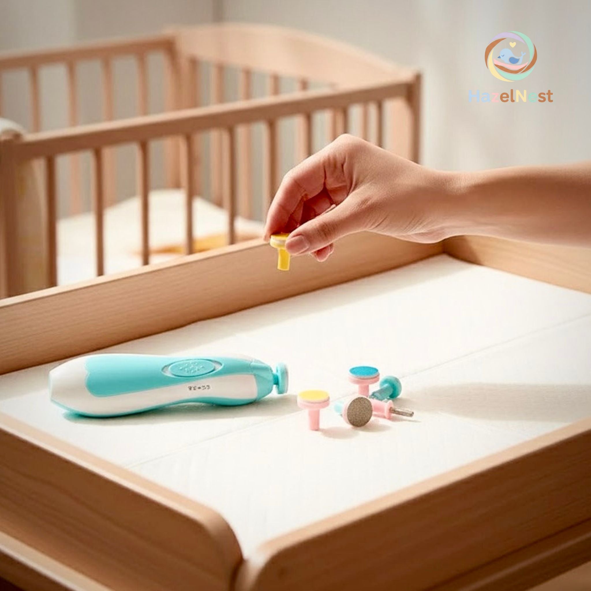 Safe baby manicure set for newborns and toddlers
