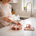 Mini popsicle molds perfect for teething relief