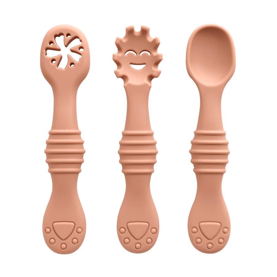 BabySilk feeding spoon set for first foods
