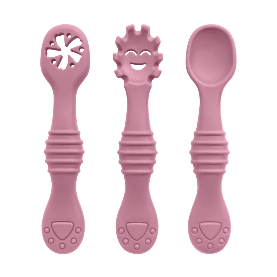 BabySilk feeding spoon set for first foods
