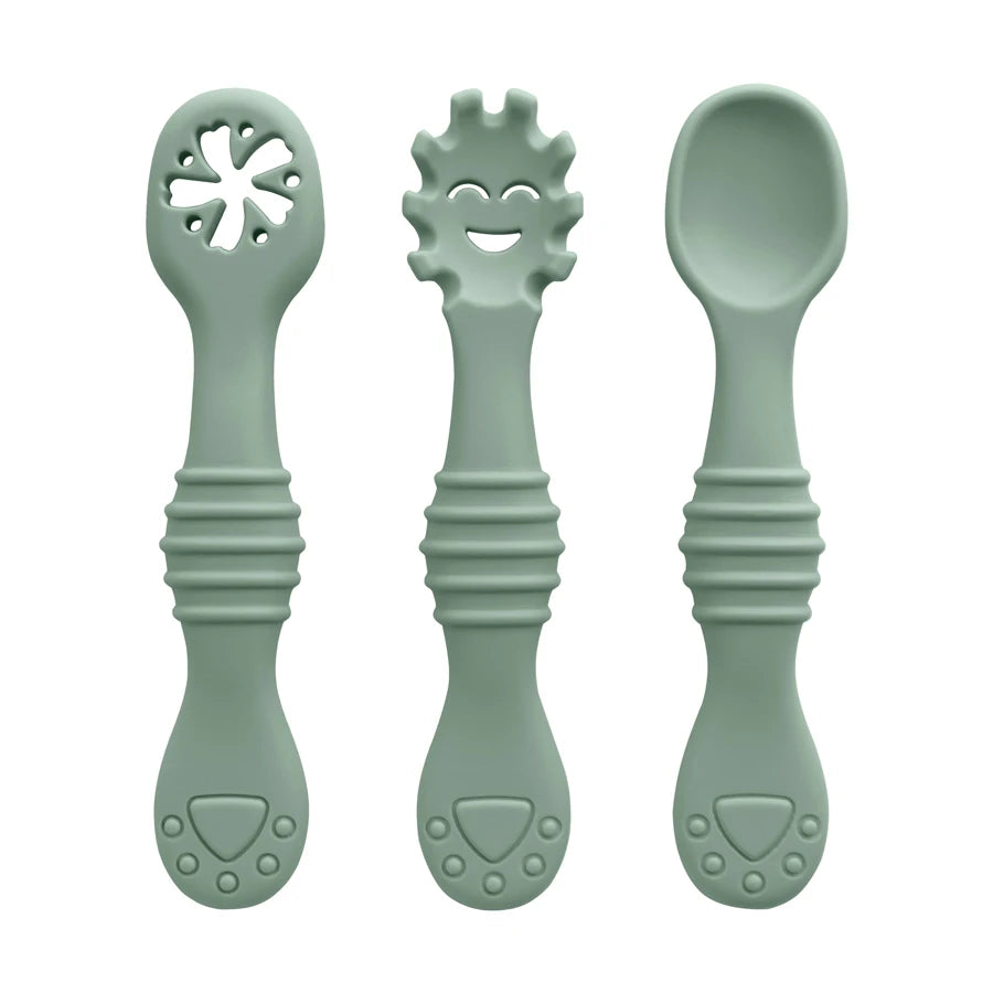 BabySilk feeding spoon set for first foods
